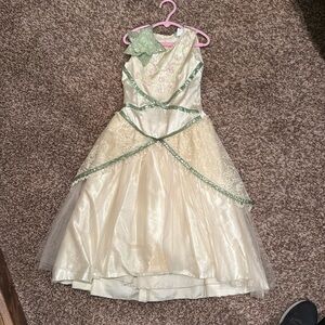Disney Princess and the Frog Cream Dress